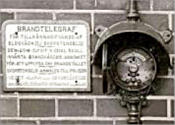 Brandtelegrafknapp